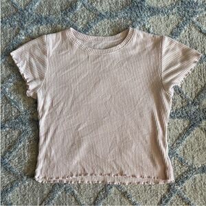 Harlow Pink ribbed T-Shirt size xl